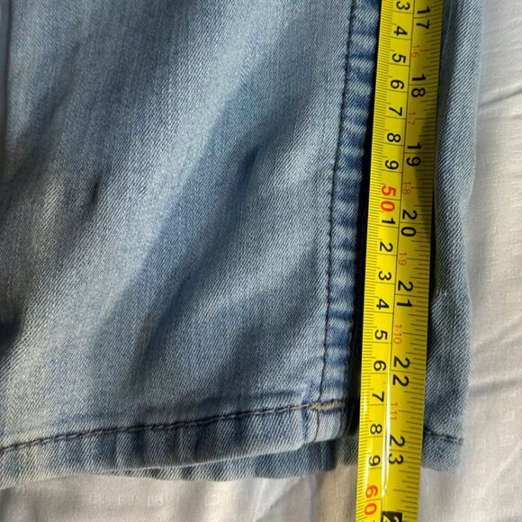Miss Me Jeans Size 27 Inseam 23 inches Boyfriend Capri Weathered - Picture 6 of 14